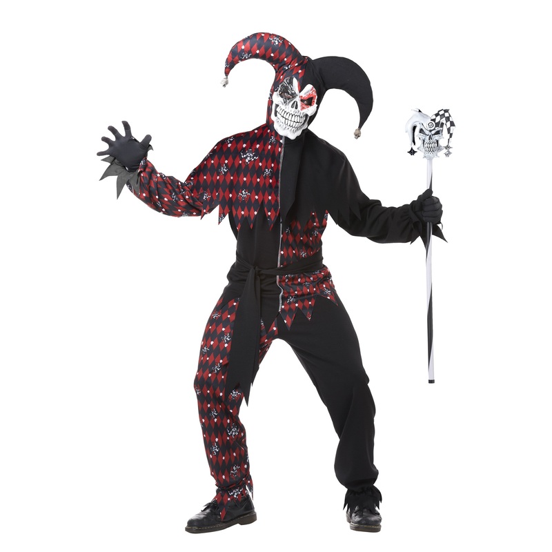 Sinister Jester Adult Costume Small