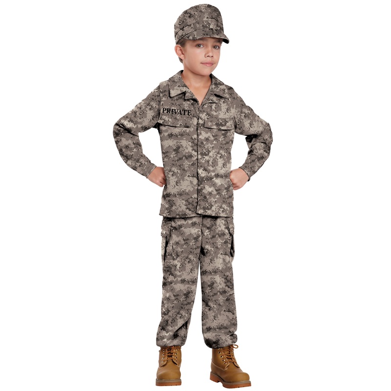 Soldier Child Costume Small