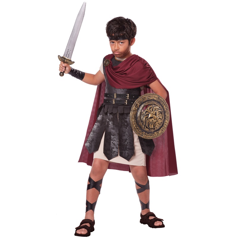 Spartan Warrior Child Costume Medium
