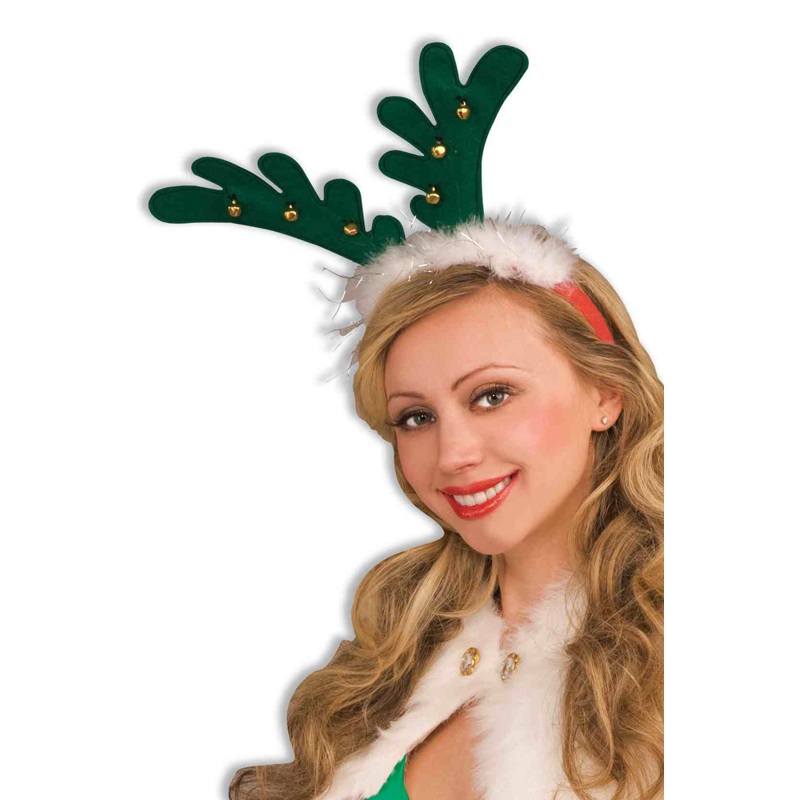 Antlers with Bells Headband Standard