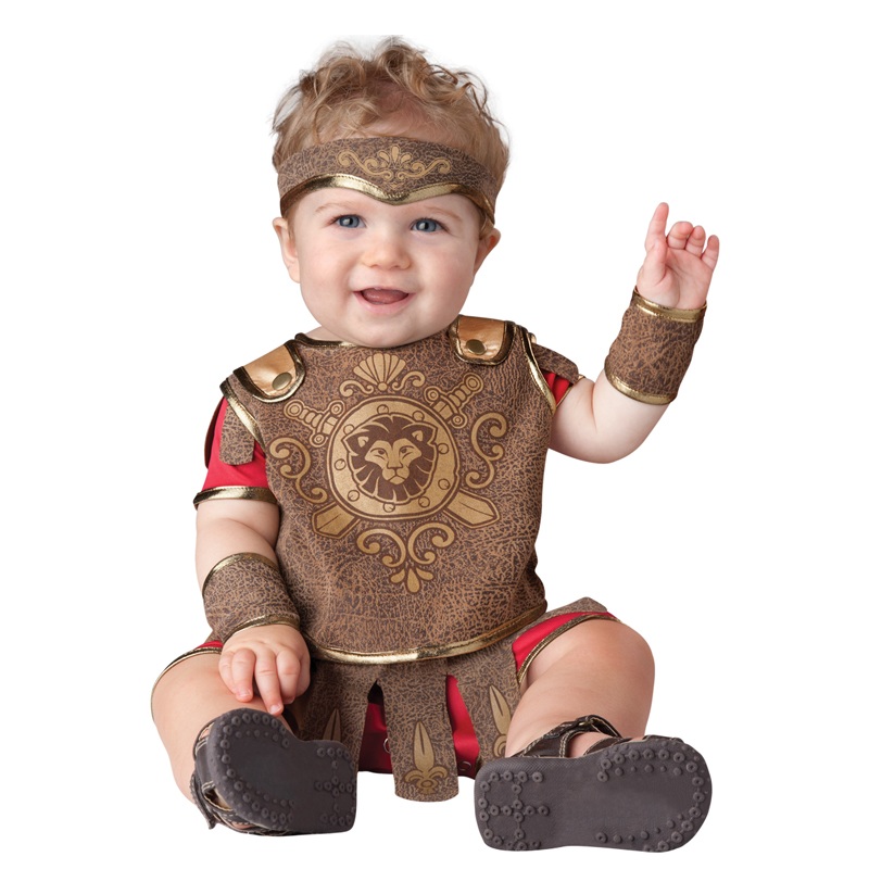 Baby Gladiator Infant Costume X-Small (0-6 Mos.)