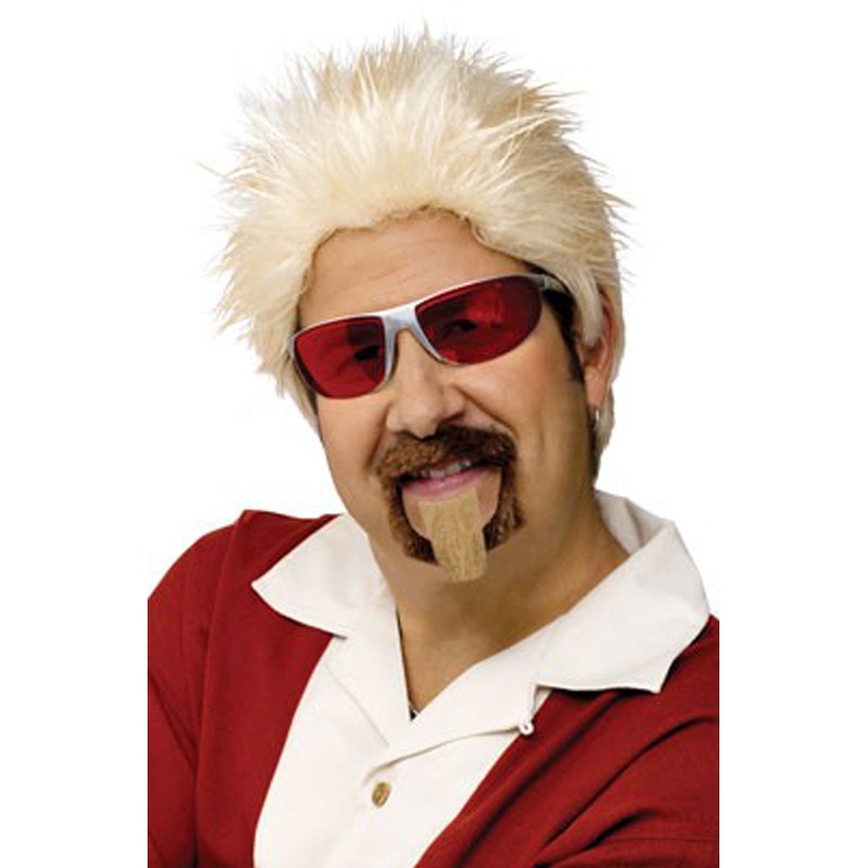 Celebrity Chef Wig and Goatee Standard