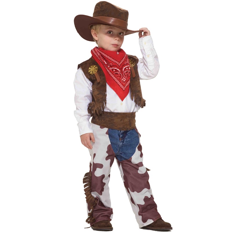 Cowboy Kid Child Costume (S) Small