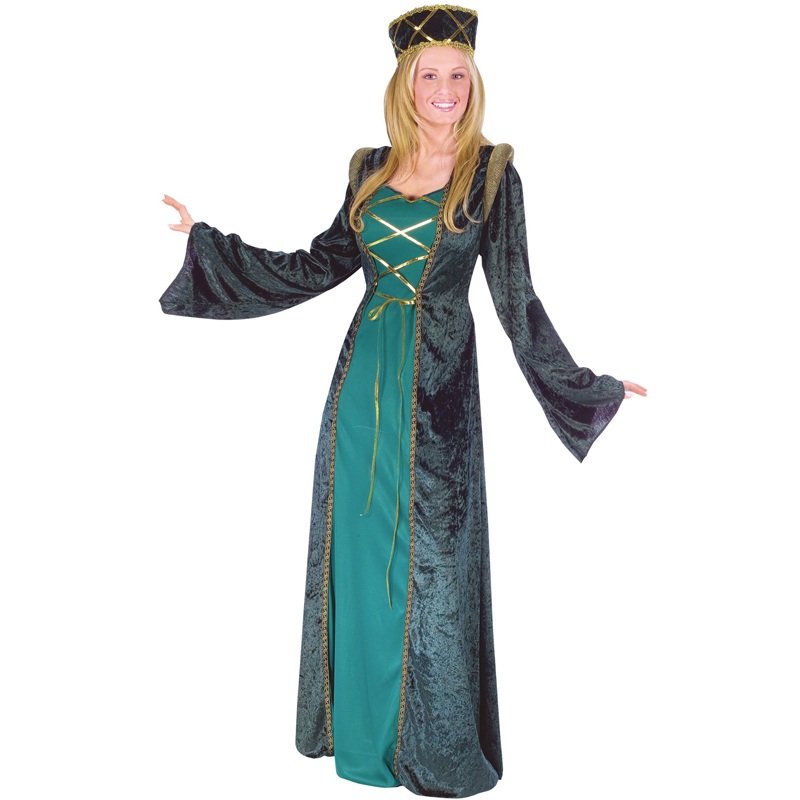 Emerald Lady in Waiting Adult Costume Small/Medium