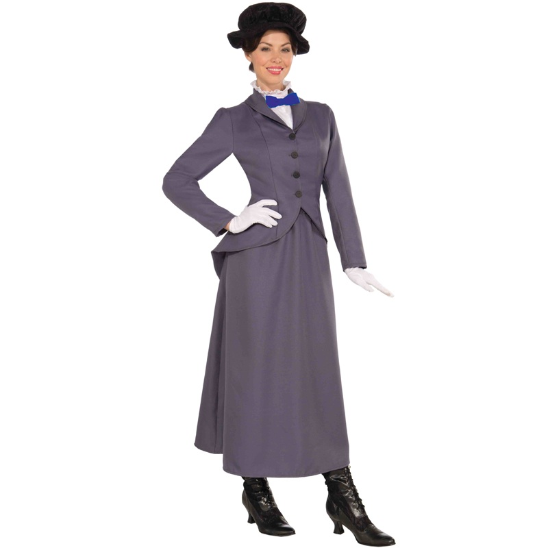 English Nanny Adult Costume (XL) X-Large