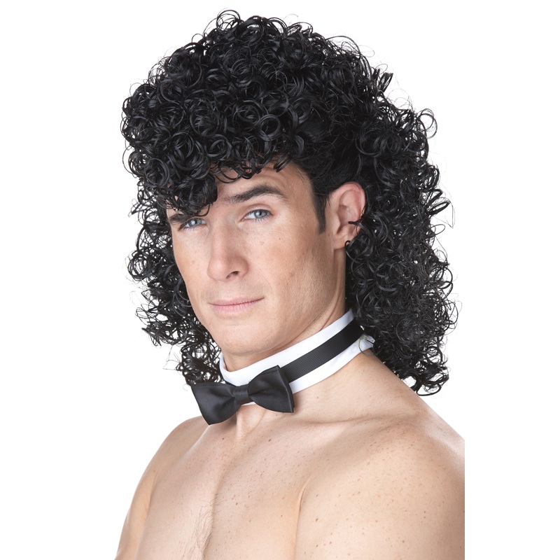 Girl's Night Out Costume Wig (Black) Standard