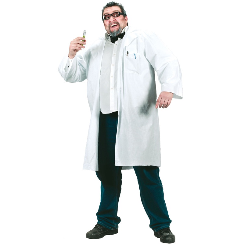 Mad Scientist Lab Coat Plus Size Costume Plus Size