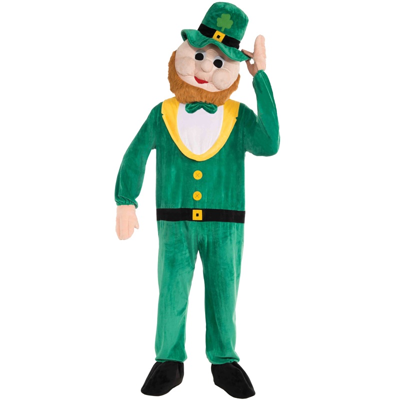 Promotional Leprechaun Mascot Adult Costume Standard