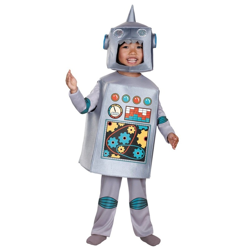 Retro Robot Toddler Costume Small (2T)