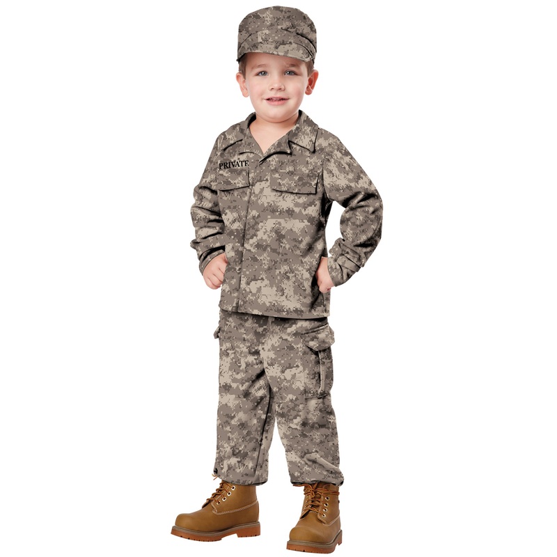 Soldier Toddler Costume Medium (3-4)