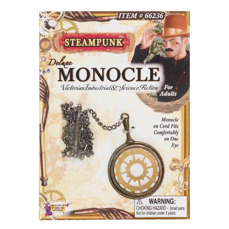 Steampunk Deluxe Monocle Standard