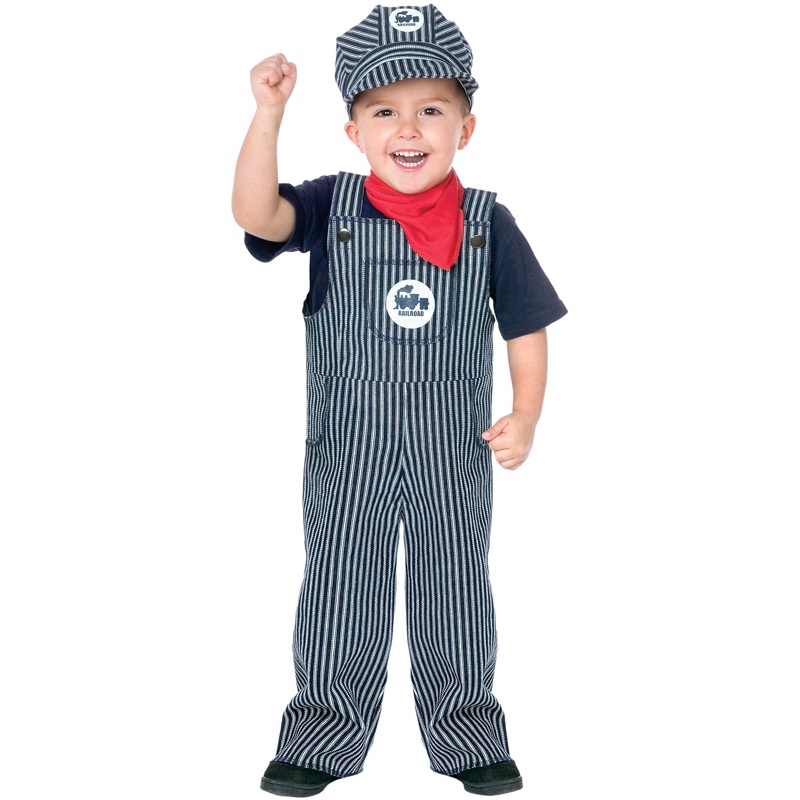 Train Engineer Toddler Costume Small (2T)