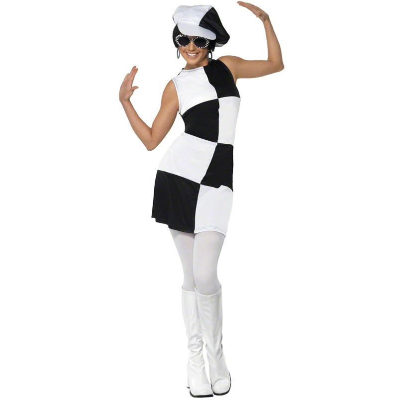 1960'S Party Girl Adult Costume Small
