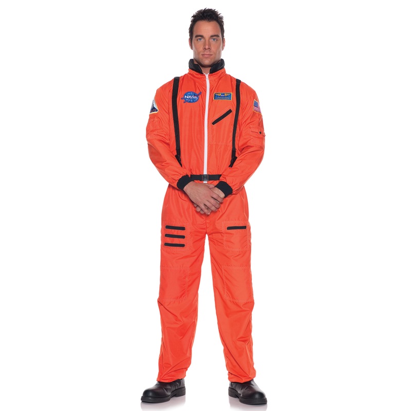 Aerospace Astronaut Plus Size Costume (Orange) 2X-Large