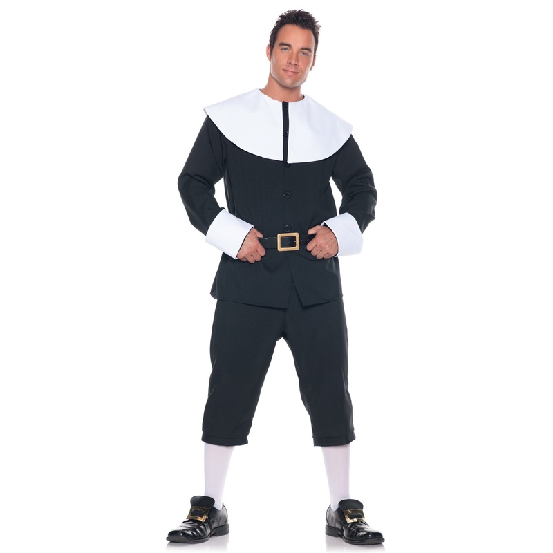 Basic Pilgrim Man Adult Costume Standard