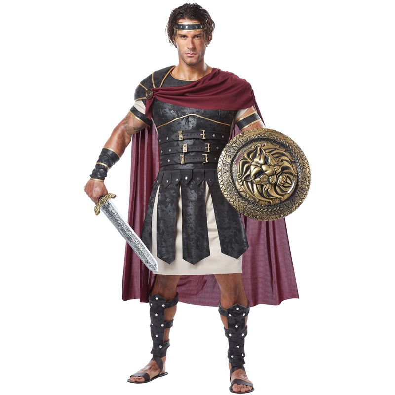 Brave Roman Gladiator Adult Costume Small