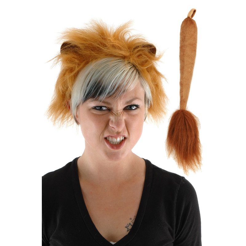 Lion Ears and Tail Accessory Kit Standard