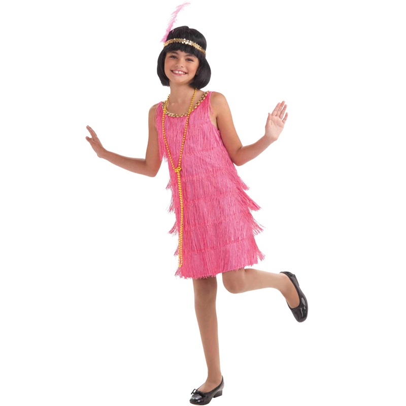 Little Miss Flapper Child Costume (L) Large