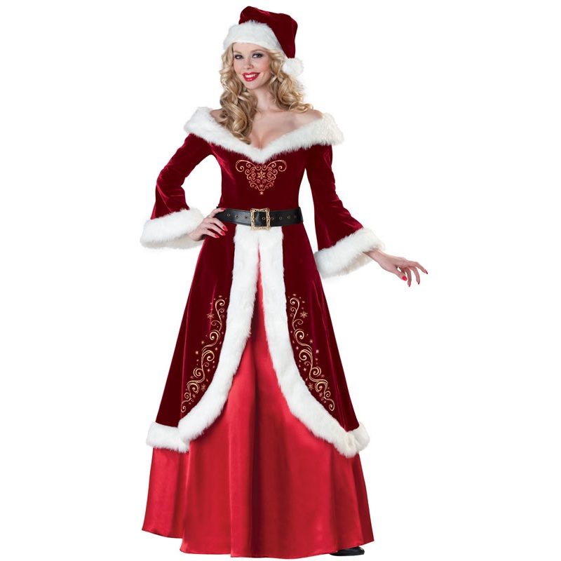 Mrs. St. Nick Adult Costume Small