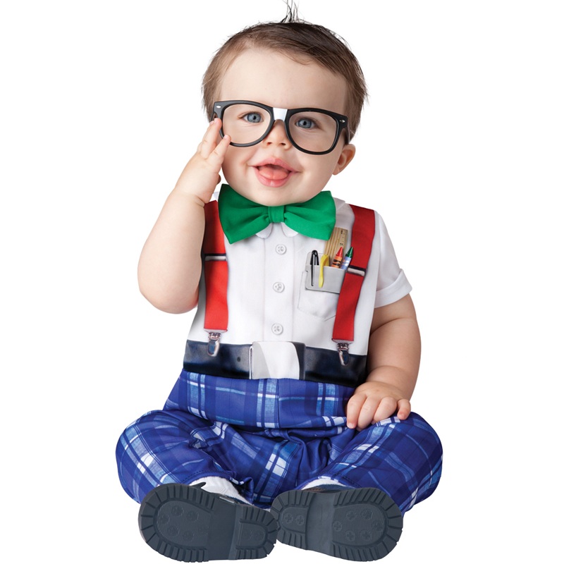 Nursery Nerd Infant Costume X-Small (0-6 Mos.)