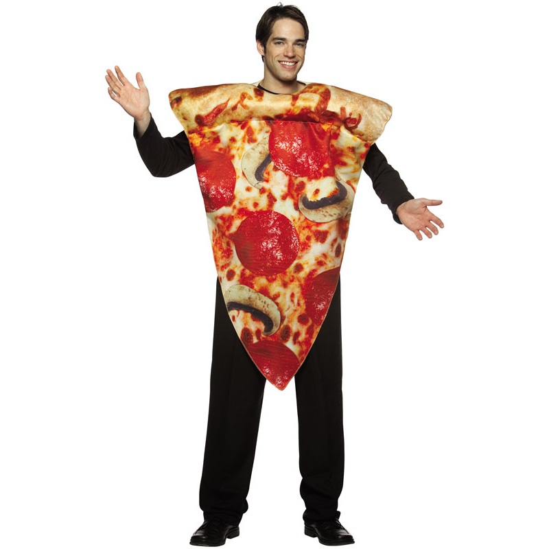 Pizza Slice Adult Costume One Size Fits Most