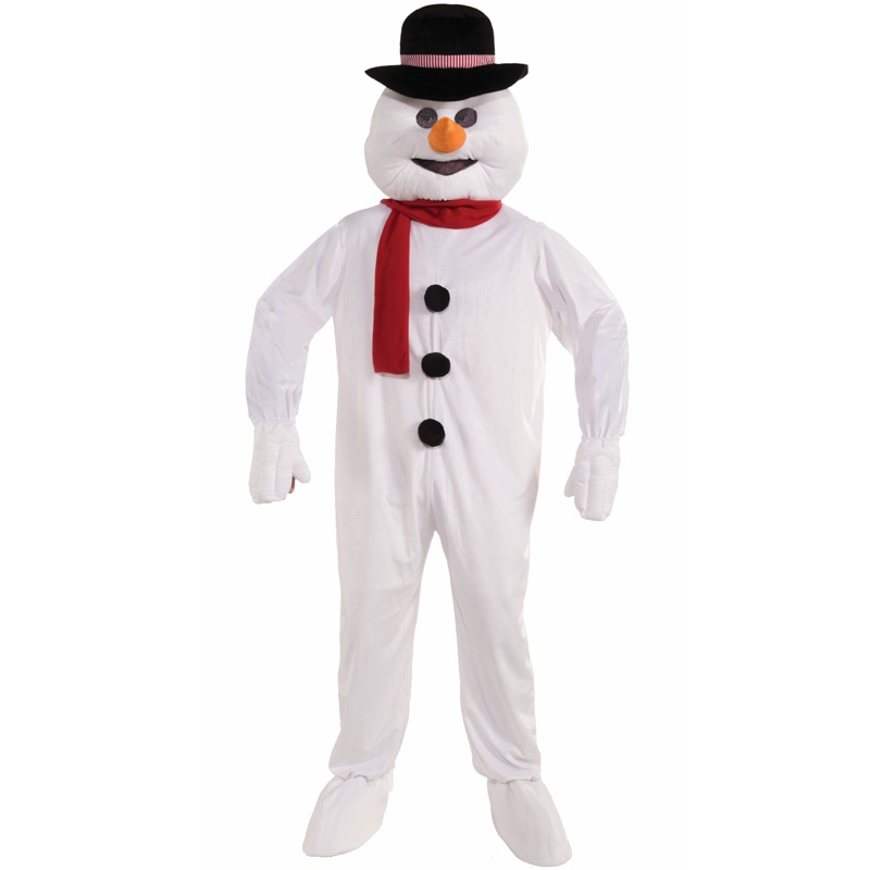 Promotional Snowman Mascot Adult Costume Standard