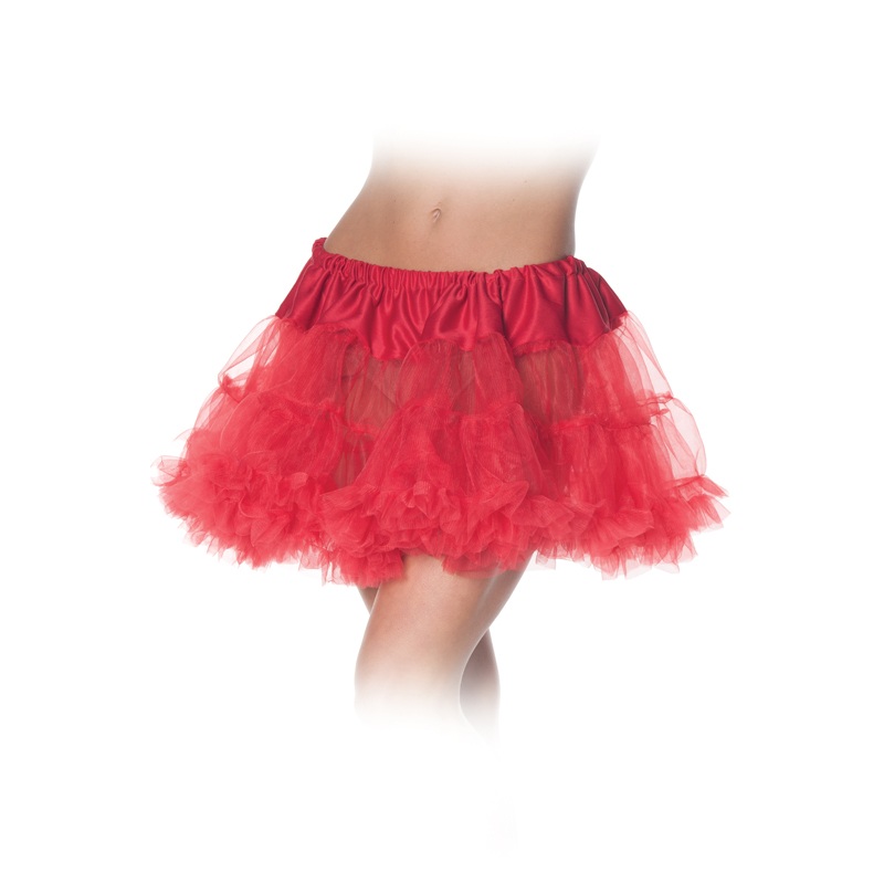 Red Tutu Skirt One Size Fits Most