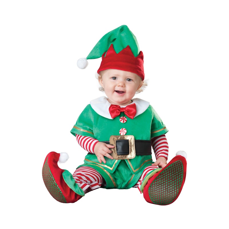 Santa's Lil' Elf Infant/Toddler Costume X-Small (0-6 Mos.)