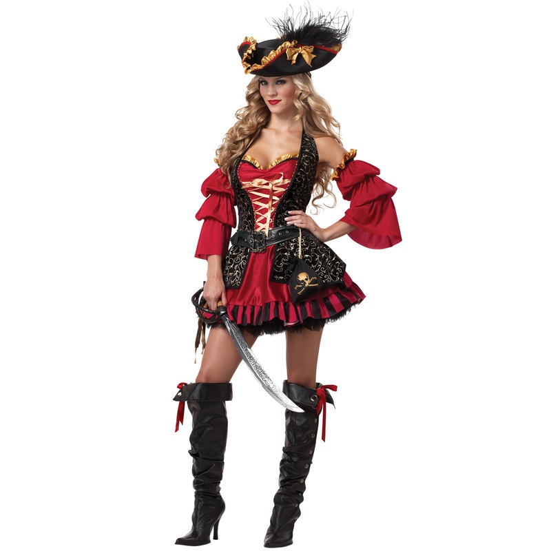 Spanish Pirate Adult Costume X-Small