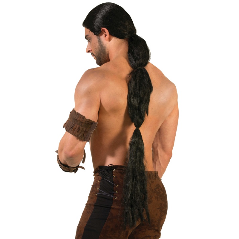 Warrior Wig (Black) Standard