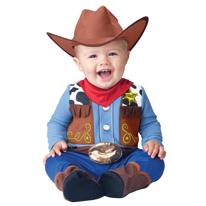 Wee Wrangler Infant/Toddler Costume X-Small (0-6 Mos.)