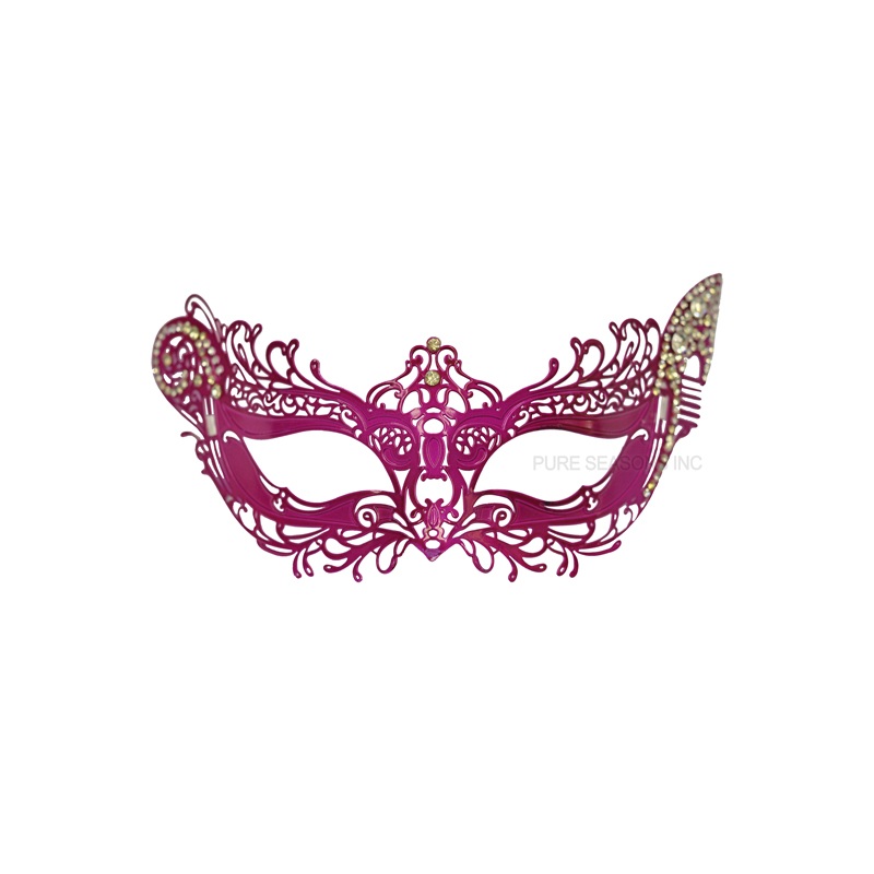 Winged Angel Venetian Mask (Hot Pink) Standard