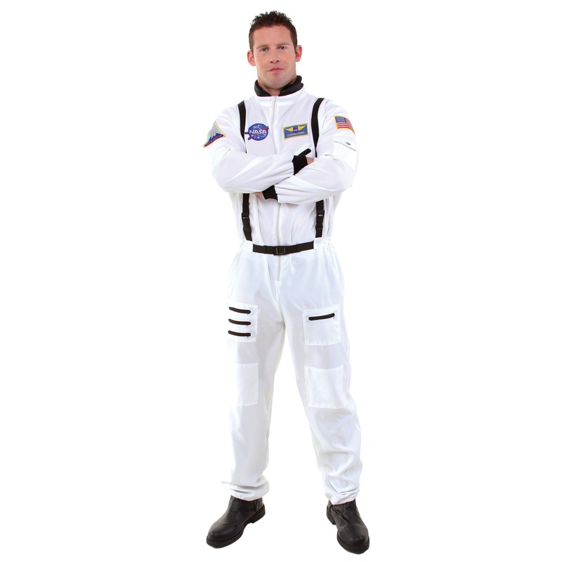 Aerospace Astronaut Plus Size Costume (White) 2X-Large