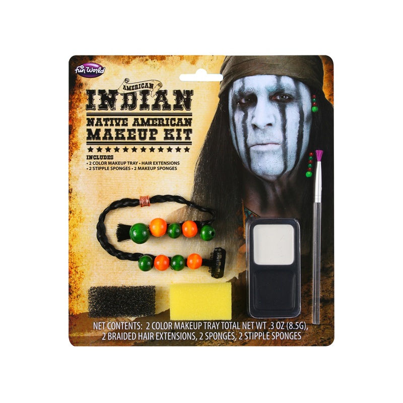 American Indian Warrior Make-Up Kit Standard