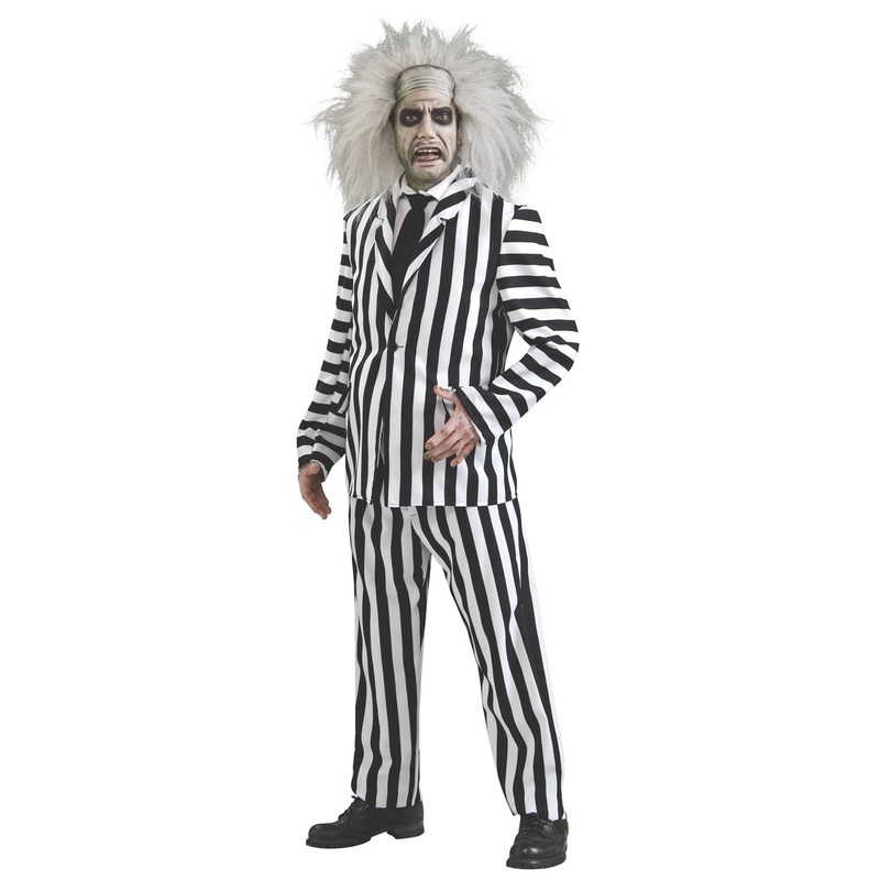 Beetlejuice Deluxe Beetlejuice Adult Costume Standard