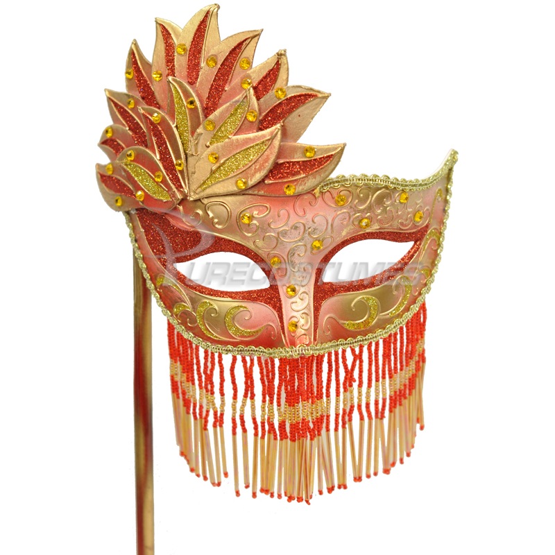 Bellisima Festa Mask (Red/Gold) Standard
