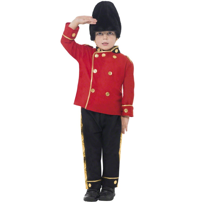 Busby Guard Child Costume Small