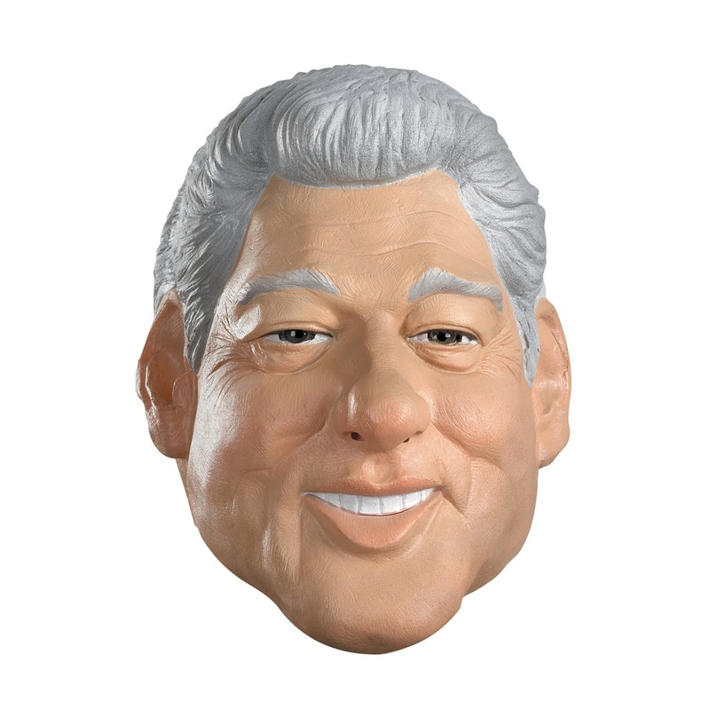 Clinton Adult Vinyl Mask Standard