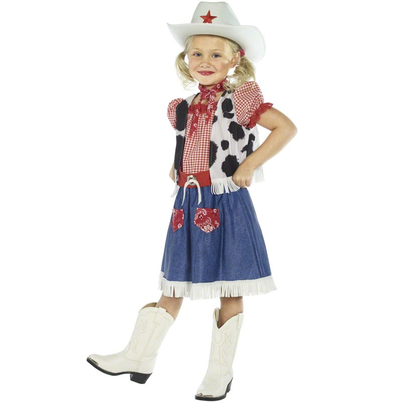 Cowgirl Sweetie Child Costume Small