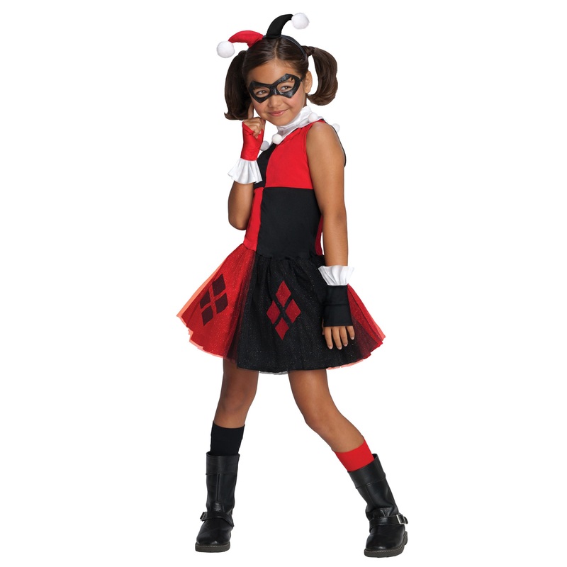 DC Super Villains Harley Quinn Tutu Toddler/Child Costume Toddler