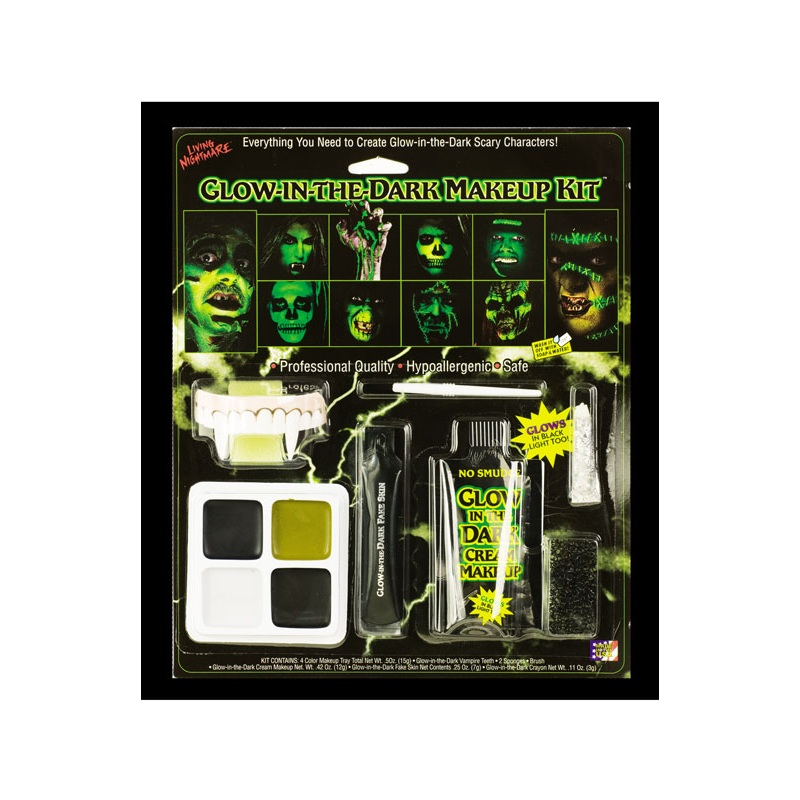 Glow-In-The-Dark Family Make-Up Kit Standard