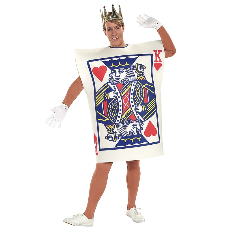King of Hearts Card Adult Costume Standard