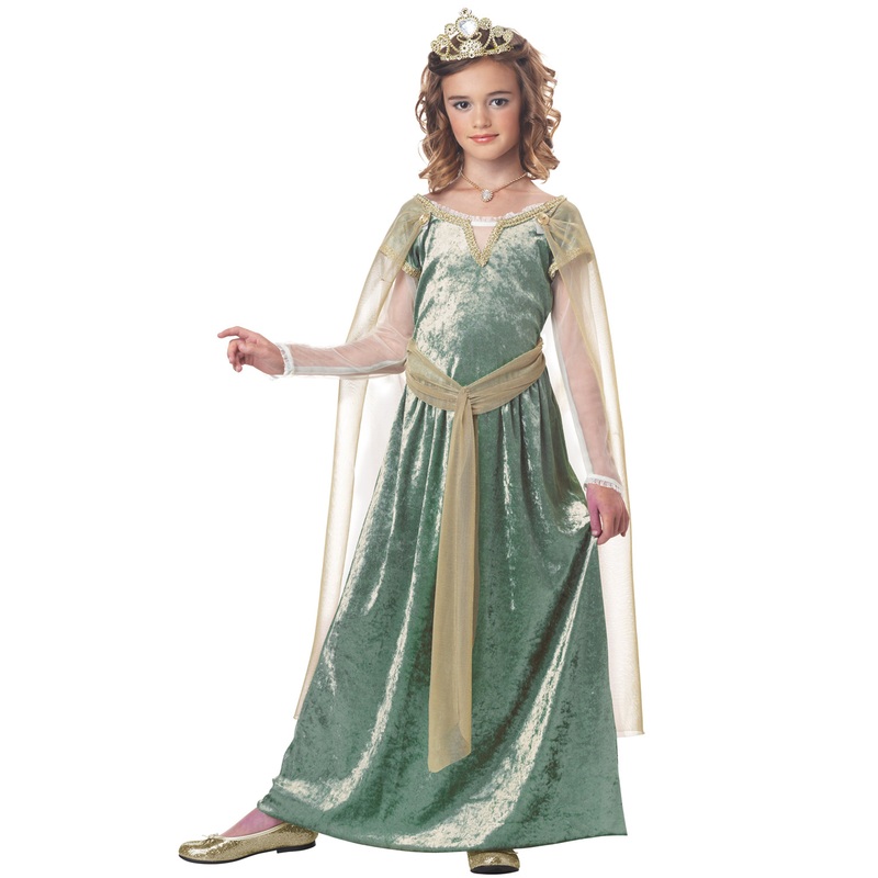 Queen Guinevere Child Costume Small