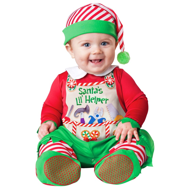 Santa's Lil' Helper Infant/Toddler Costume X-Small (0-6 Mos.)