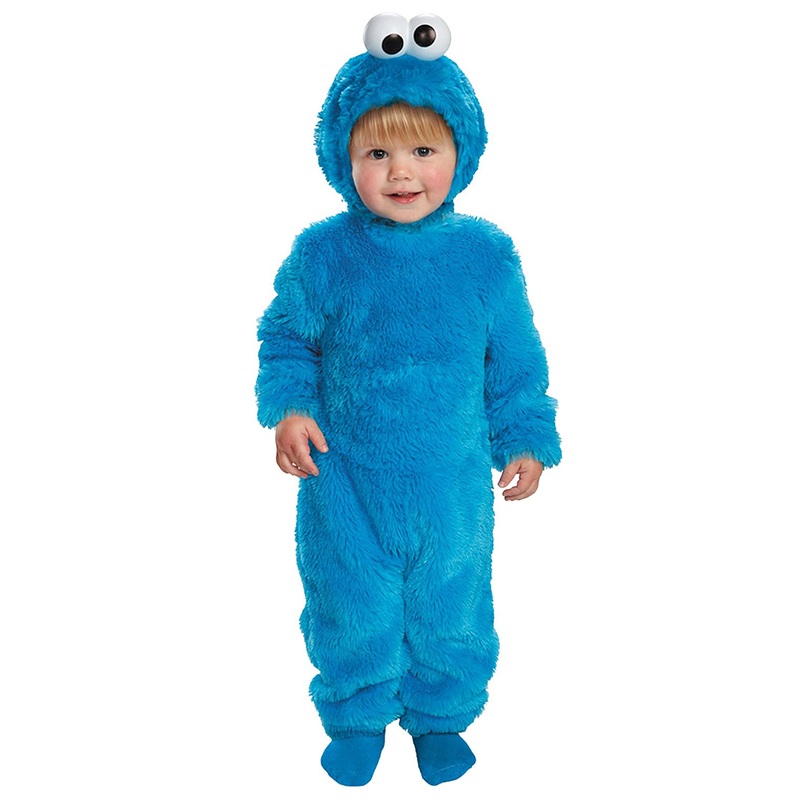 Sesame Street Light Up Cookie Monster Toddler Costume 12-18 Months
