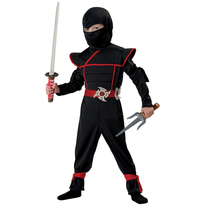 Stealth Ninja Toddler Costume Medium (3-4)