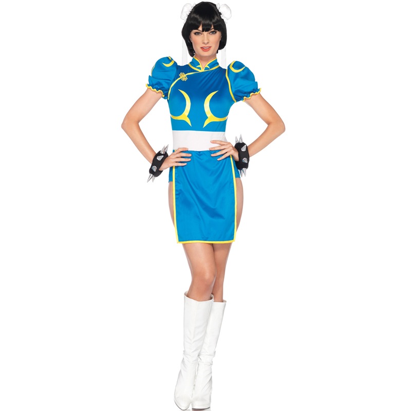 Street Fighter Chun-Li Deluxe Adult Costume Small/Medium