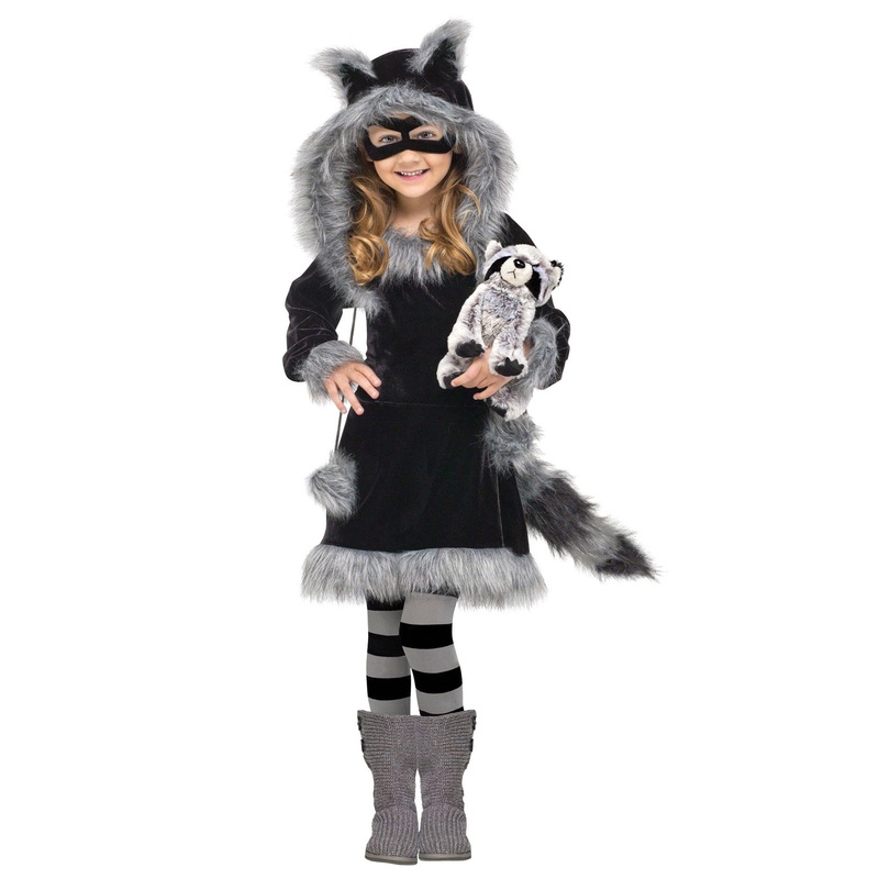 Sweet Raccoon Toddler Costume 3T-4T