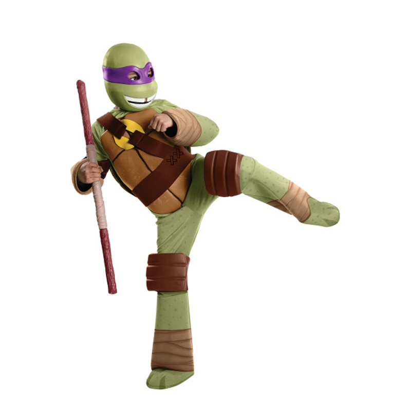 Teenage Mutant Ninja Turtles Deluxe Donatello Child Costume Small