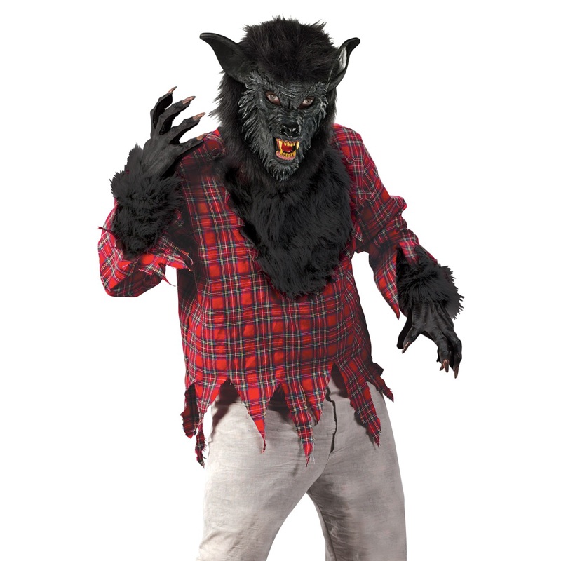 Werewolf Adult Costume Black